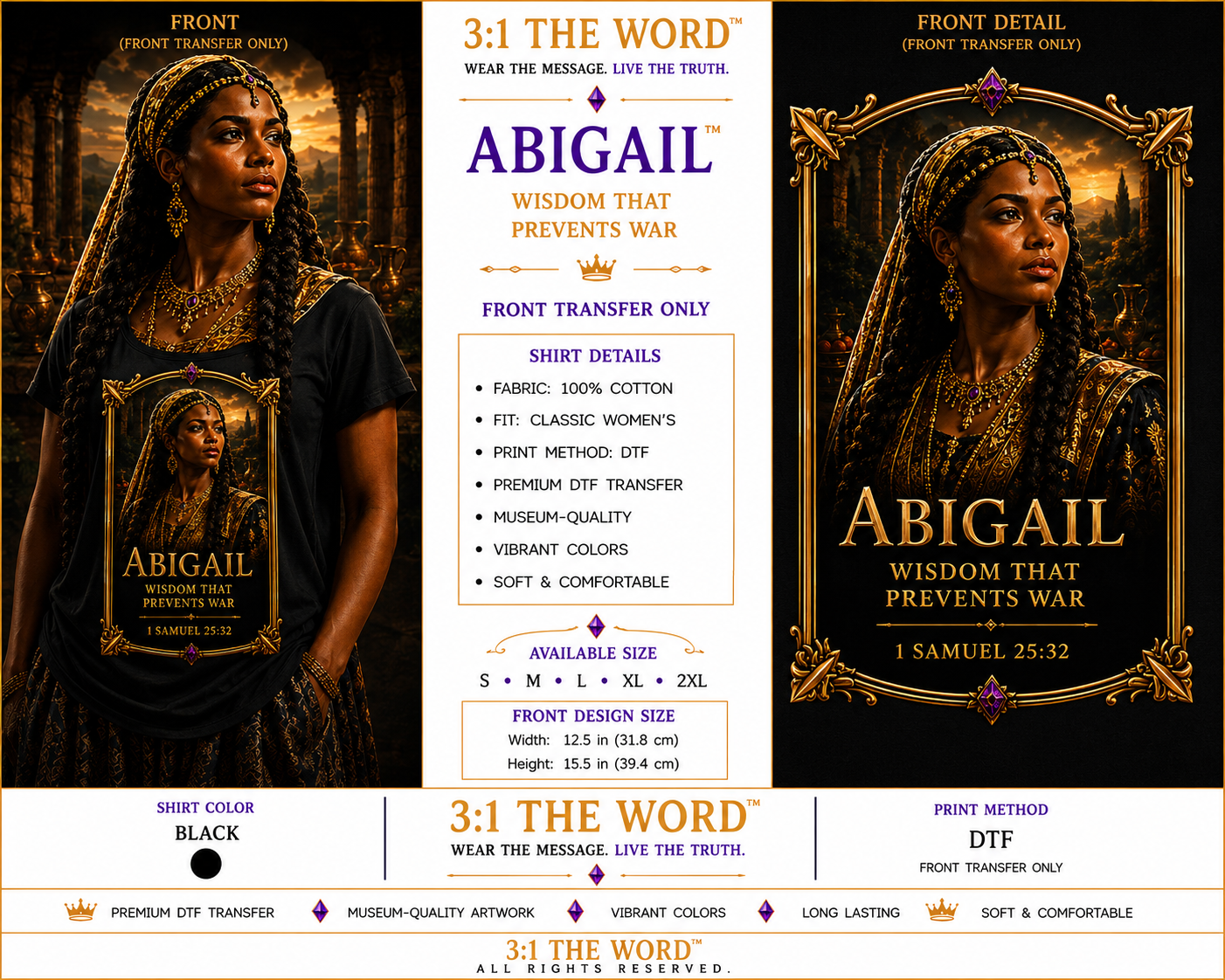 👑 Abigail™- Black