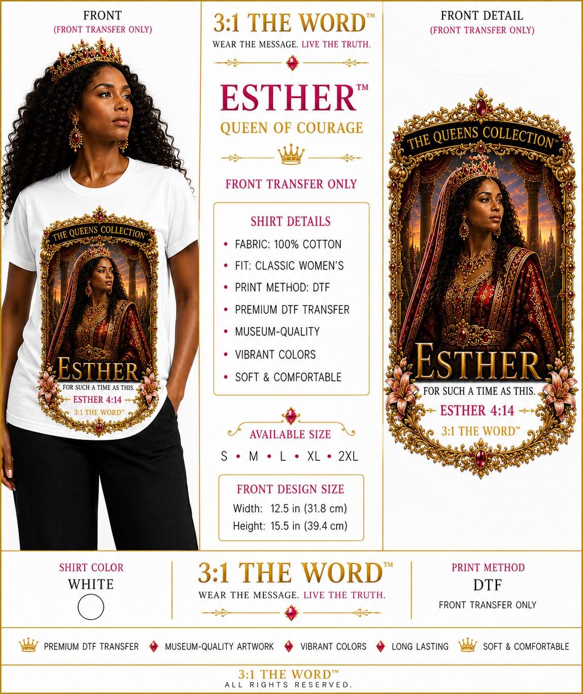 👑 Esther™- White