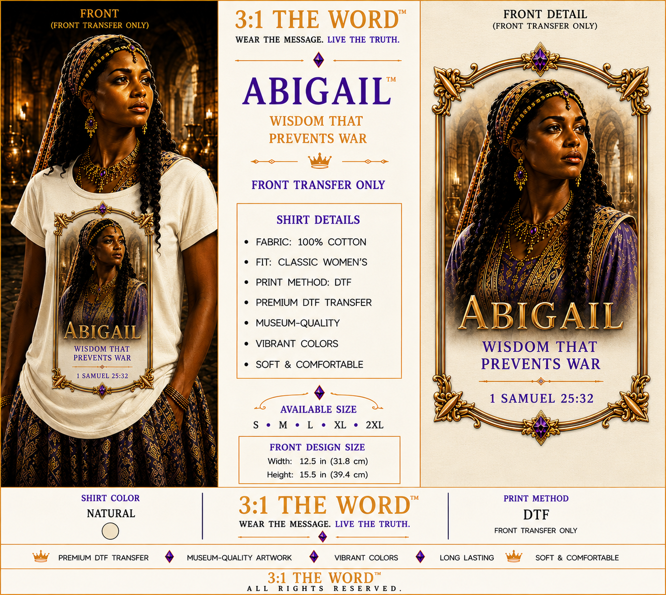 👑 Abigail™- Natural
