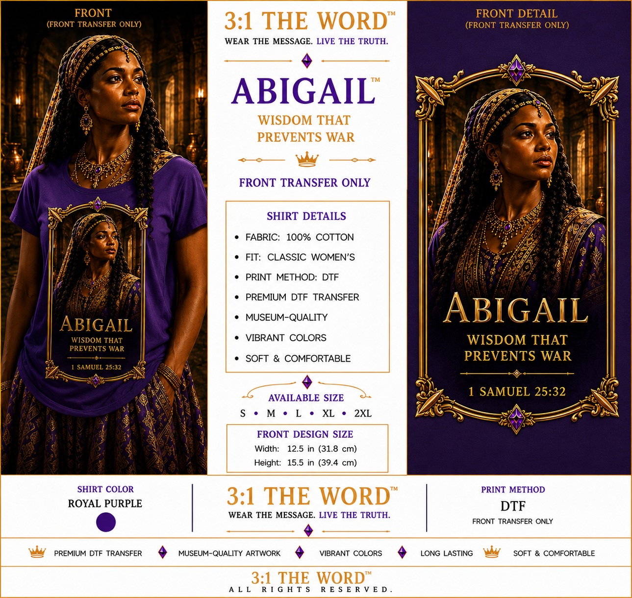 👑 Abigail™- Purple