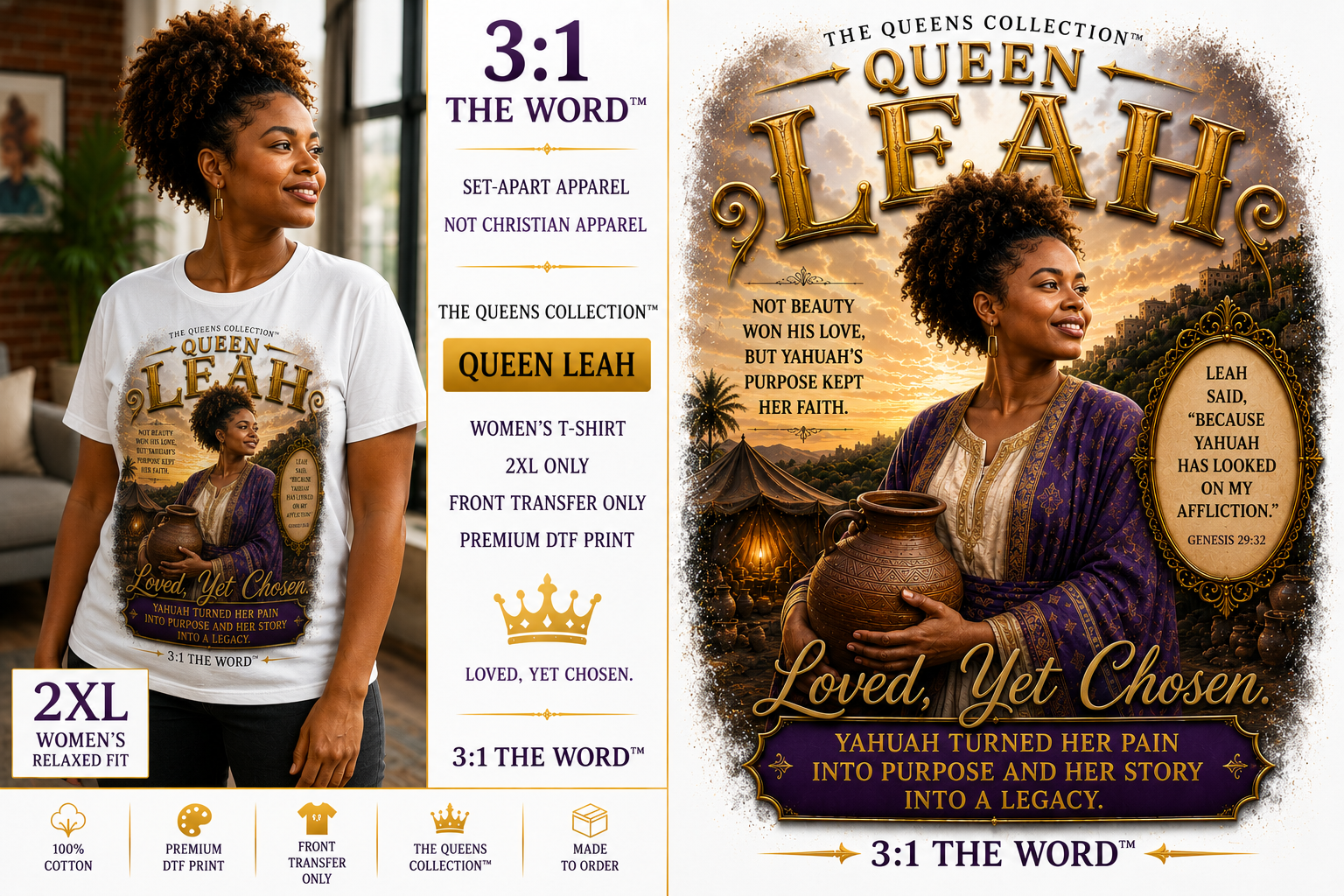 👑 Queen Leah™- White