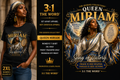 👑 Queen Miriam™- Black