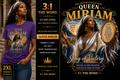 👑 Queen Miriam™- Purple