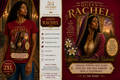 👑 Queen Rachel™- Deep Crimson