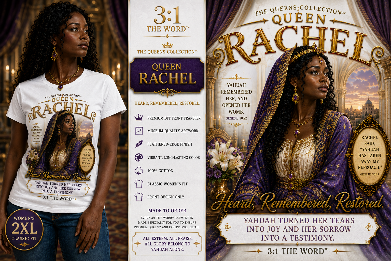 👑 Queen Rachel™- White