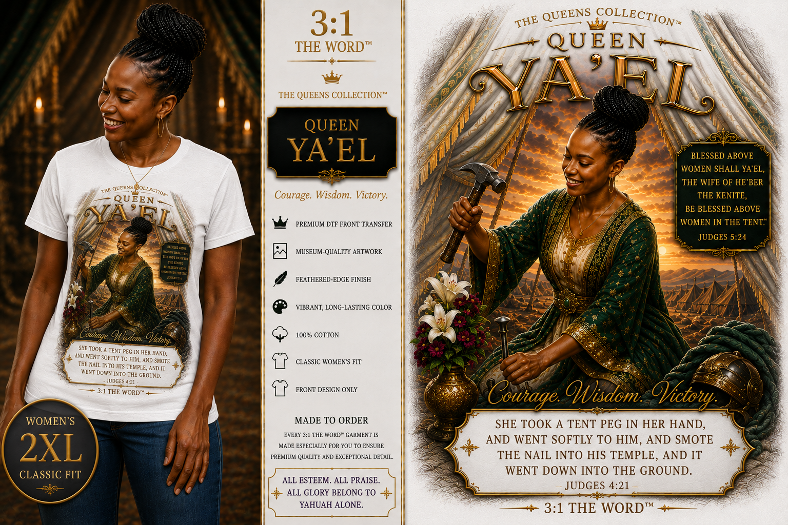 👑 Queen Ya'el™- White