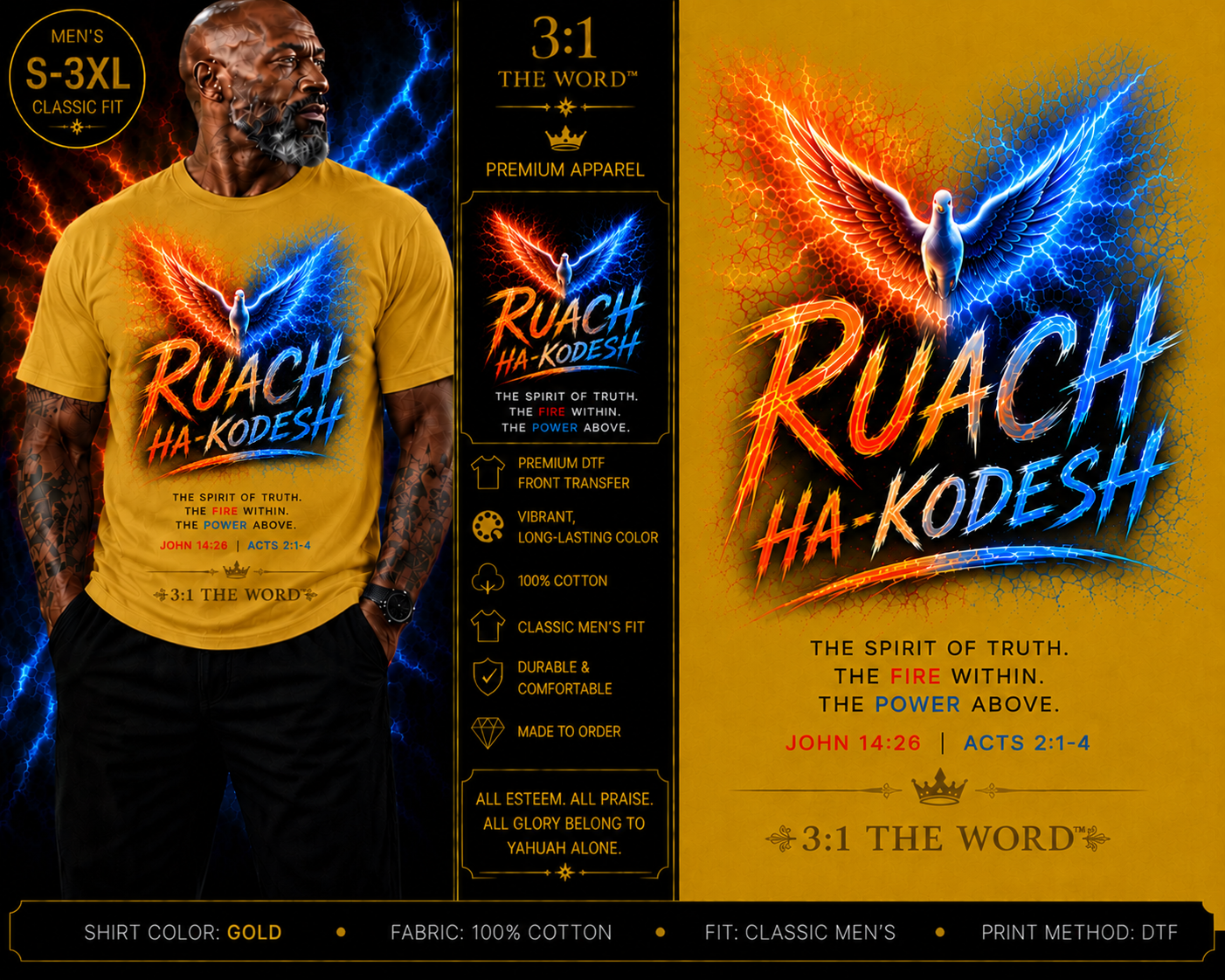 RUACH HA-KODESH™-Gold