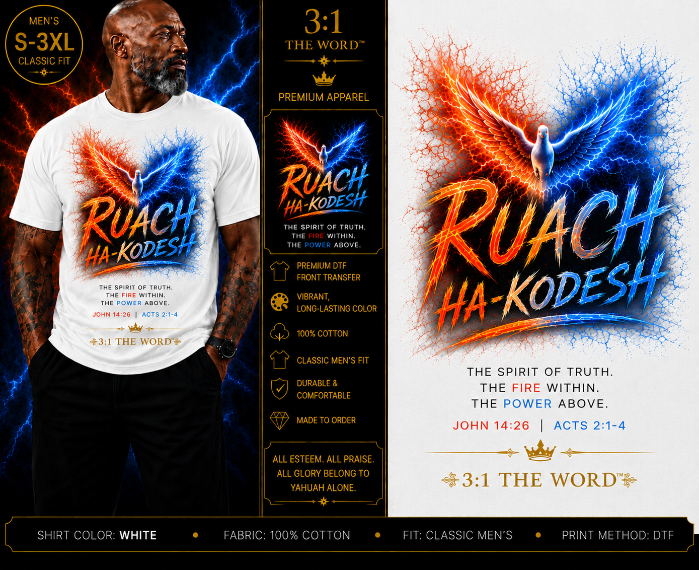 RUACH HA-KODESH™- White