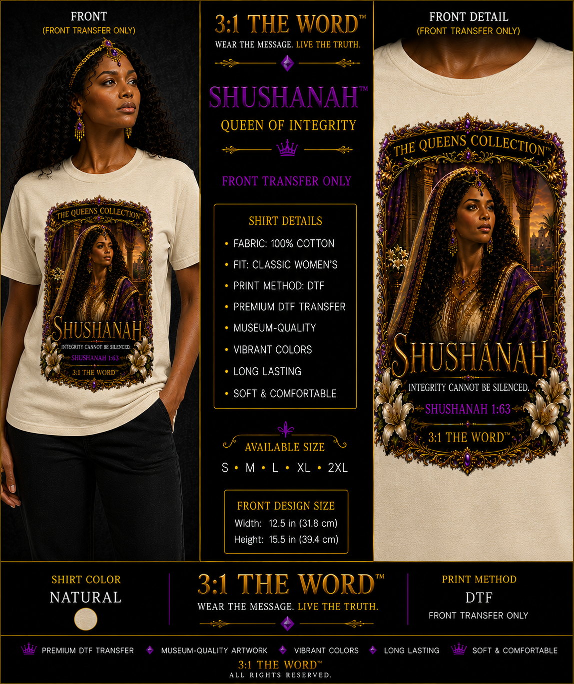 SHUSHANAH™ – Natural