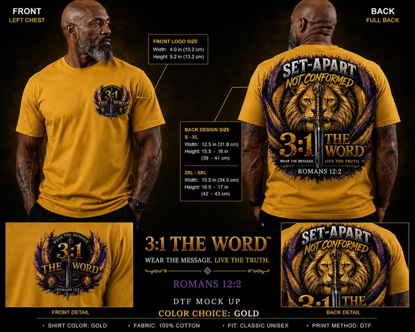Lion & Sword™ – Gold