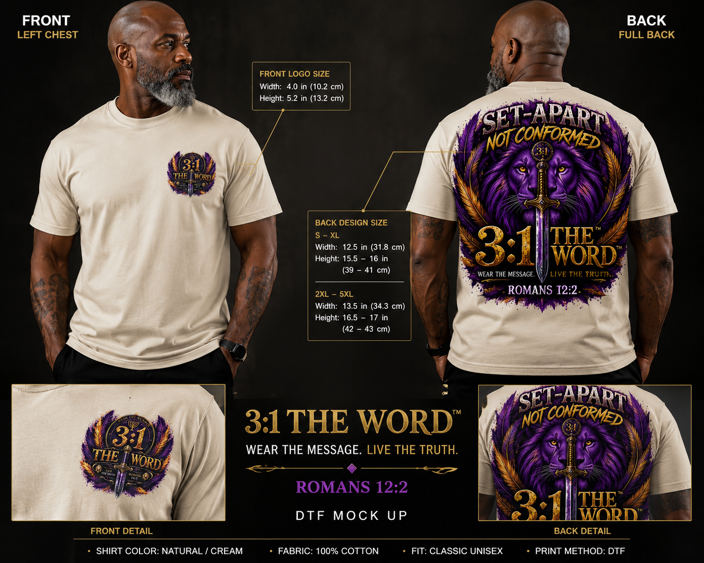 Lion & Sword™ – Natural