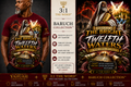 THE BRIGHT TWELFTH WATERS™ — 2 Baruch 67–68- Deep Crimson