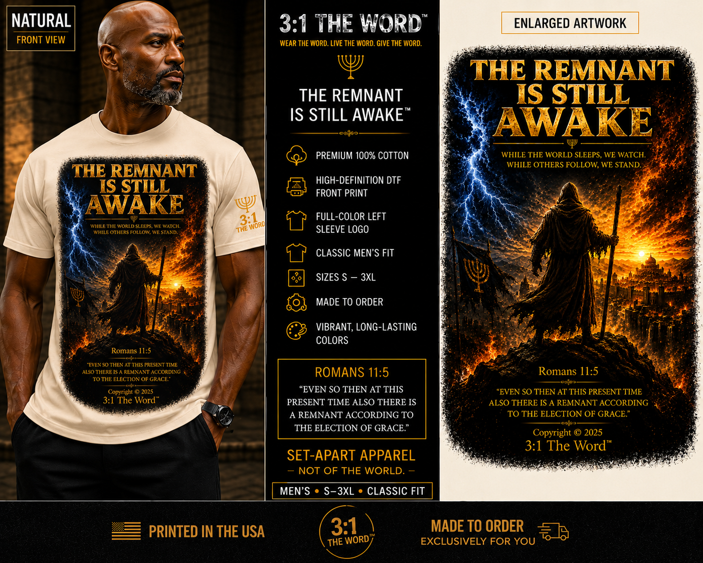 THE REMNANT IS STILL AWAKE™- Natural