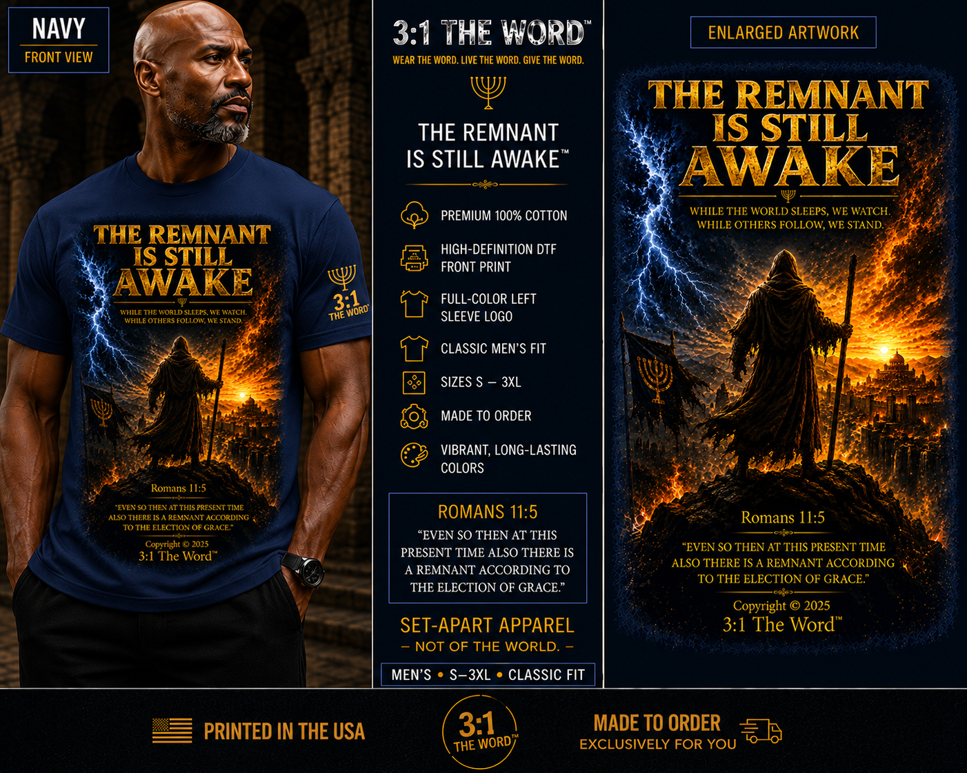 THE REMNANT IS STILL AWAKE™- Navy