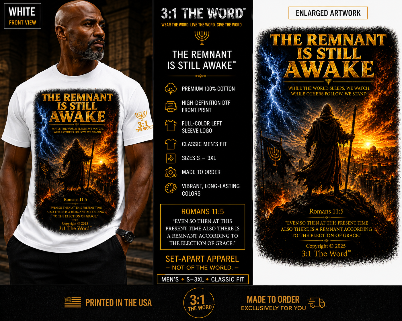 THE REMNANT IS STILL AWAKE™- White