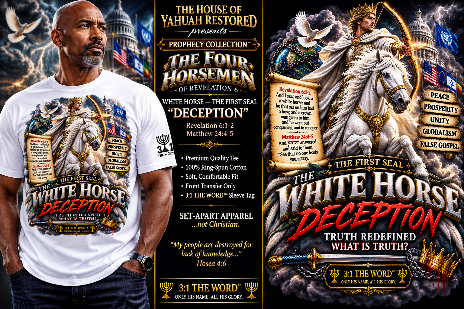 THE WHITE HORSE™ — DECEPTION- White