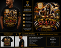 THE WORD IS SEALED™ — Baruch 86–87- Black