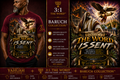 THE WORD IS SENT™ — Baruch 86–87- Deep Crimson
