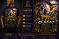THE WORD IS SENT™ — Baruch 86–87- Purple