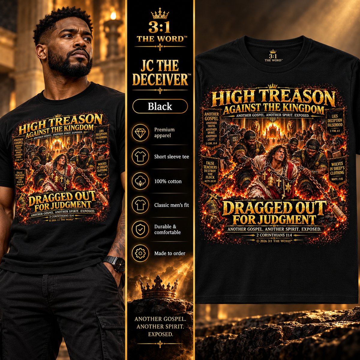 JC THE DECEIVER™ T-Shirts