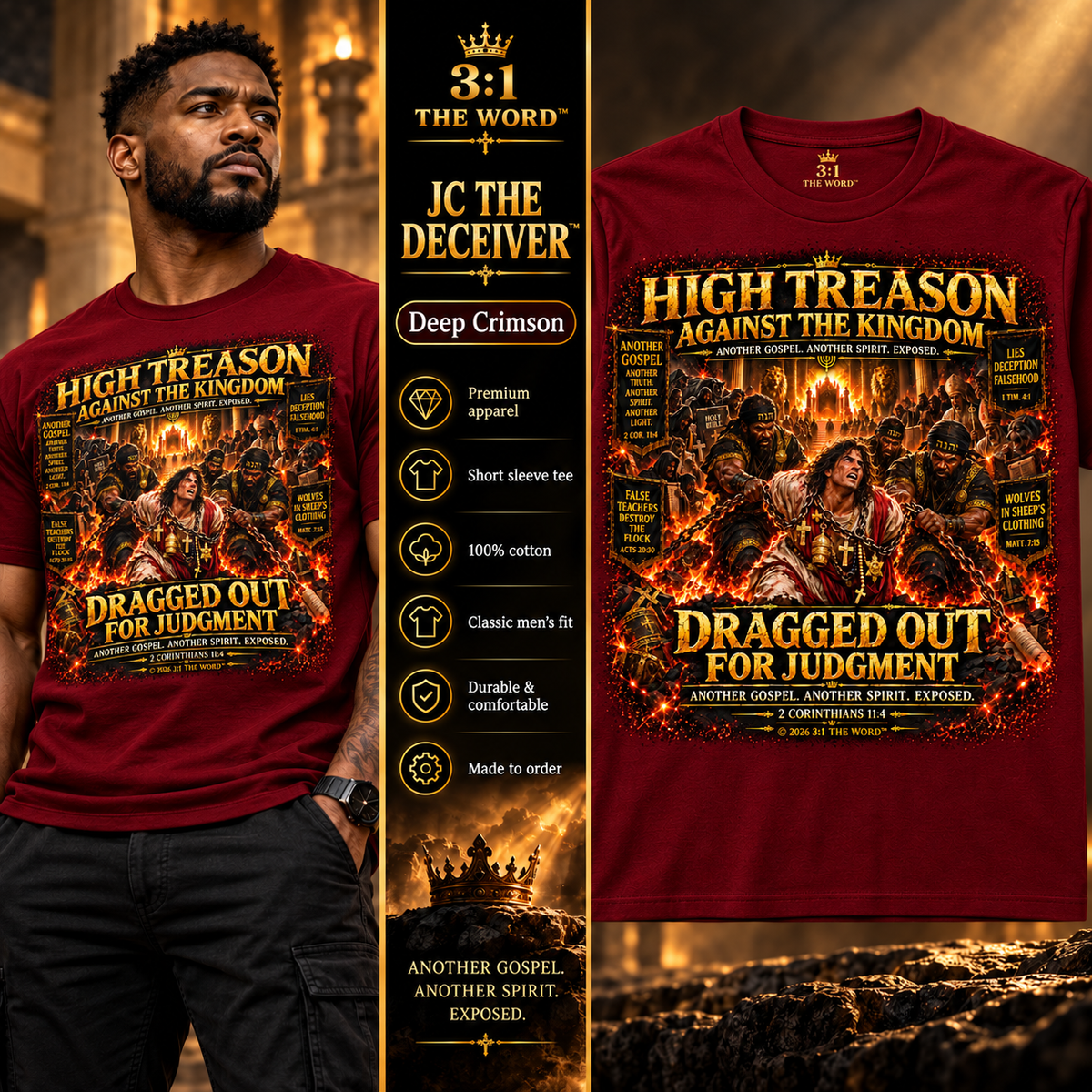 JC THE DECEIVER™ T-Shirts