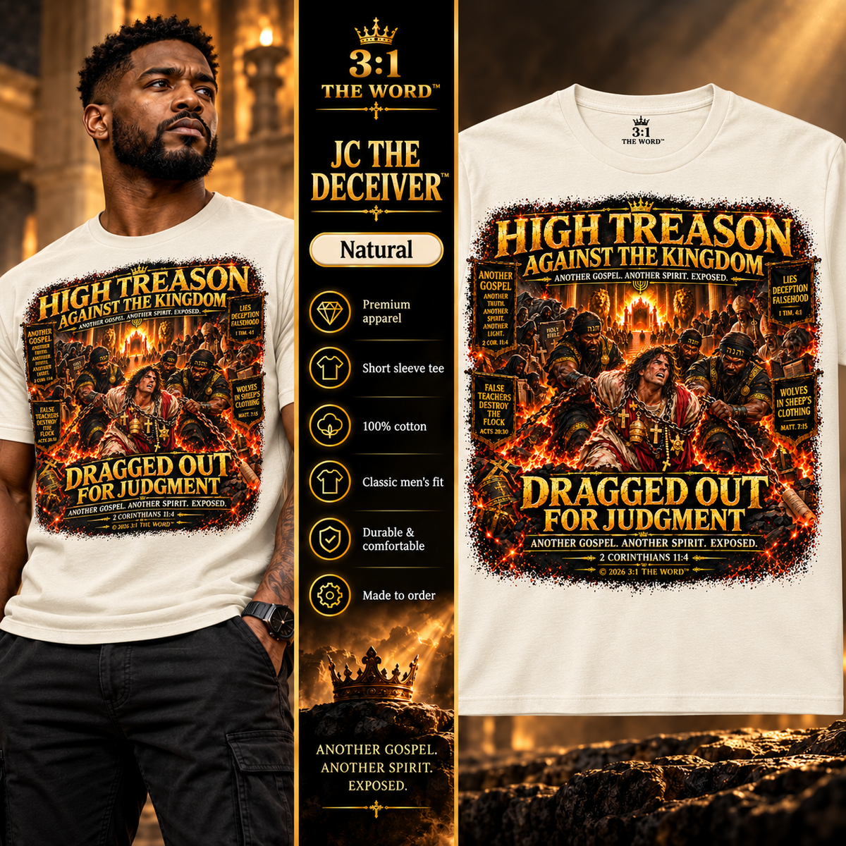 JC THE DECEIVER™ T-Shirts