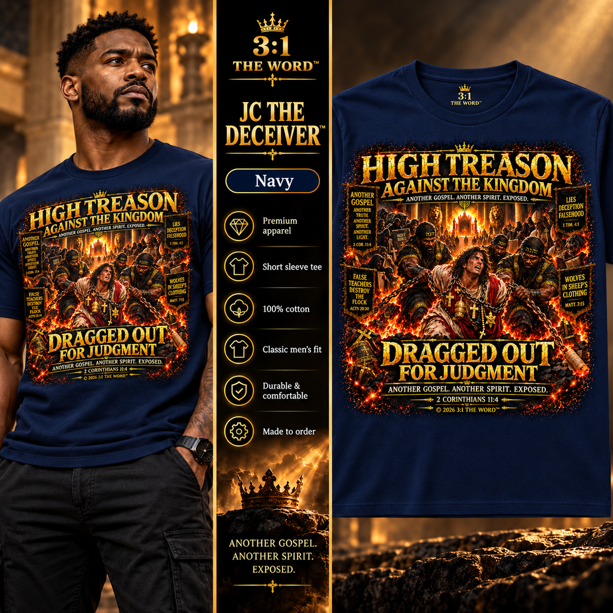 JC THE DECEIVER™ T-Shirts