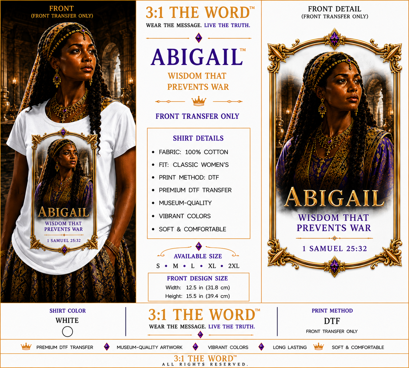 👑 Abigail™- White